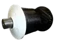 Tambor de cable para sistema de pala minera