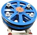 Polea para cable de pala eléctrica