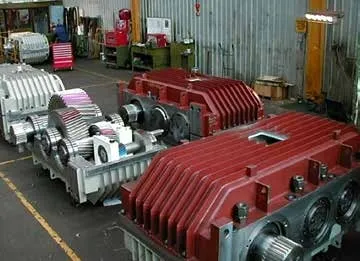 Reductores para equipos de trituración
