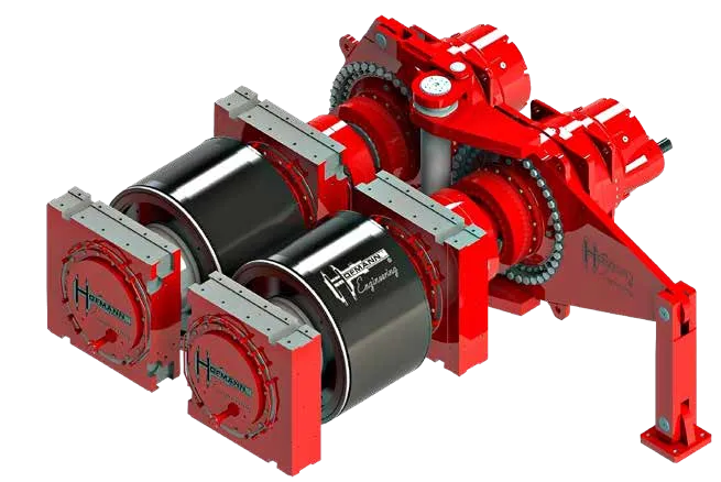 Conjunto de rodillos HPGR Hofmann Engineering