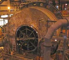 Maquinado en sitio de equipo industrial