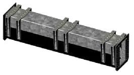 Viga de montaje mejorada para excitador Schenck SLD 4385