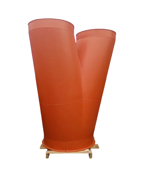 Transición para ductos de ventilación