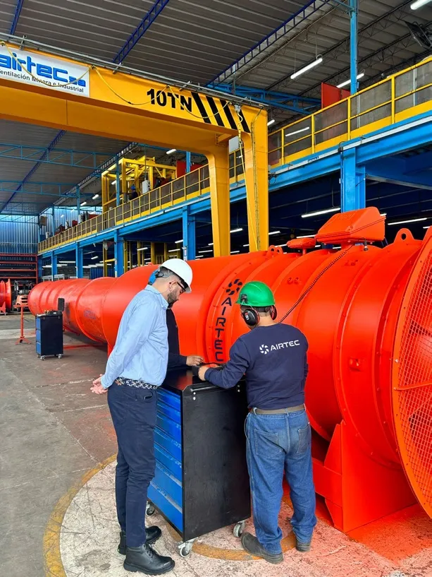Balanceo y evaluación de ventiladores