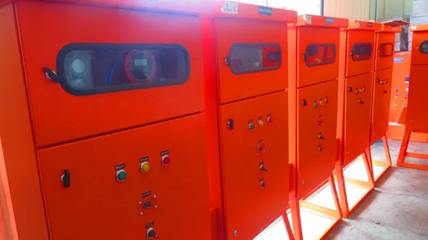 Tableros de control para ventilación minera