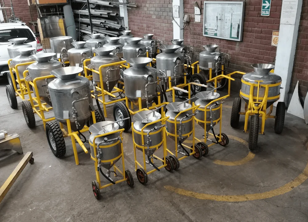 Cargadores de ANFO para minería, producto para la industria minera