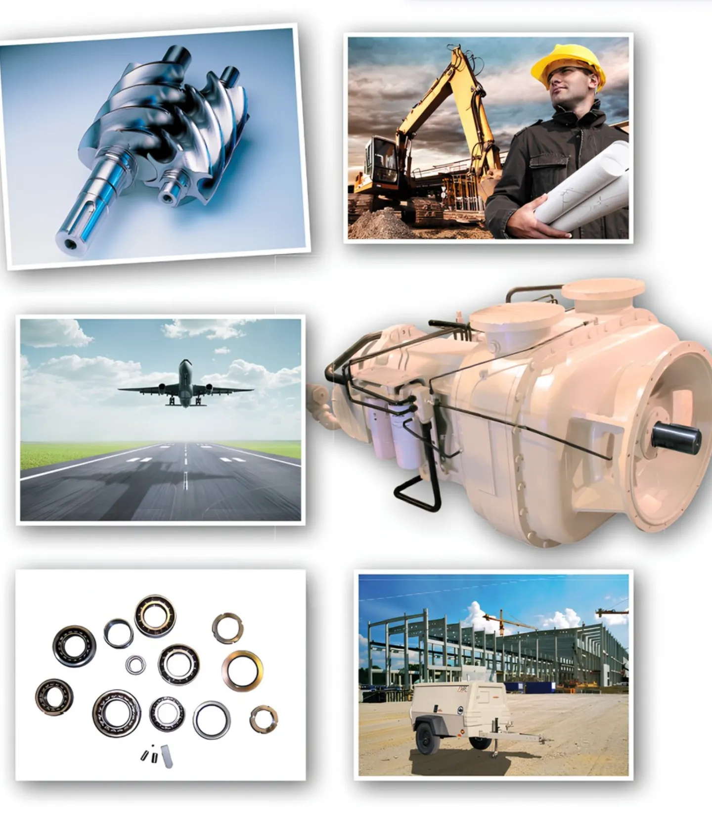 Componentes y refacciones para sistemas de aire comprimido