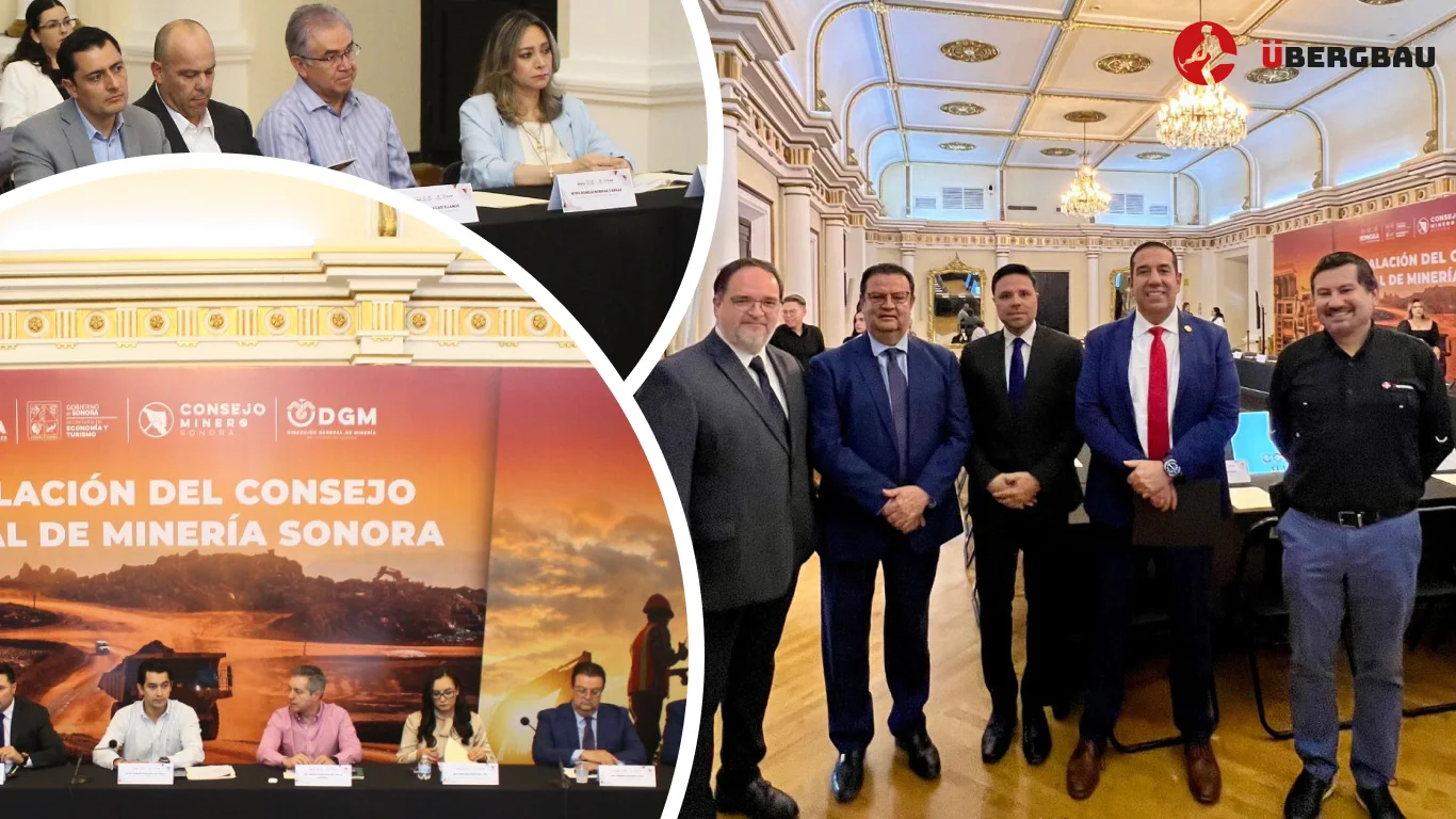 Imagen destacada: ÜBergbau celebra la instalación del Consejo Estatal de Minería de Sonora