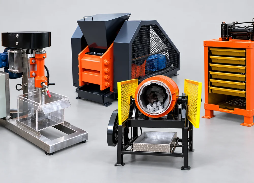 Equipos de laboratorio para minería, producto para la industria minera