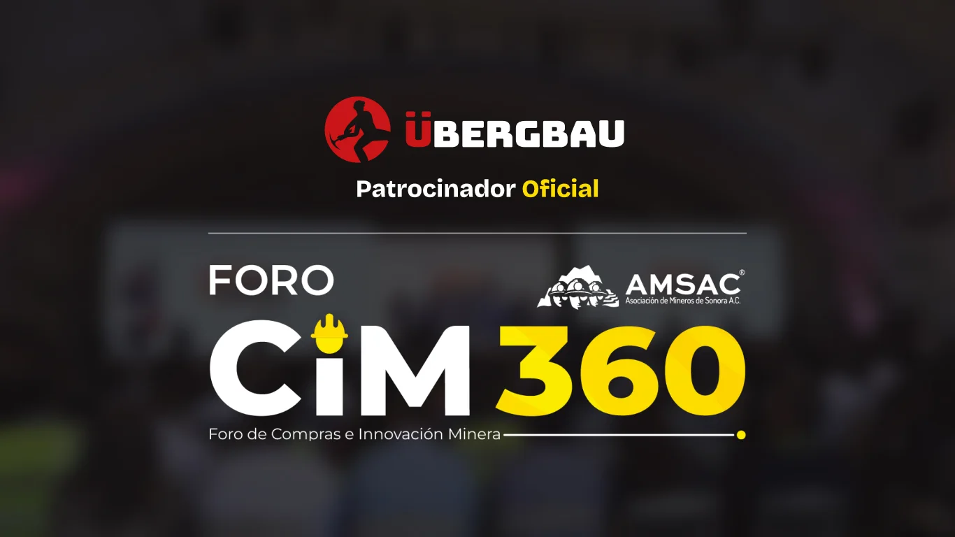 Imagen destacada: ÜBergbau se suma al Foro CIM 360 como patrocinador oficial