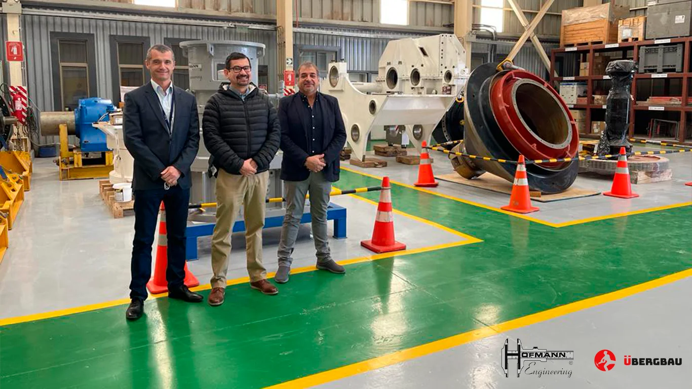 Imagen destacada: ÜBergbau establece nueva alianza comercial con Hofmann Engineering