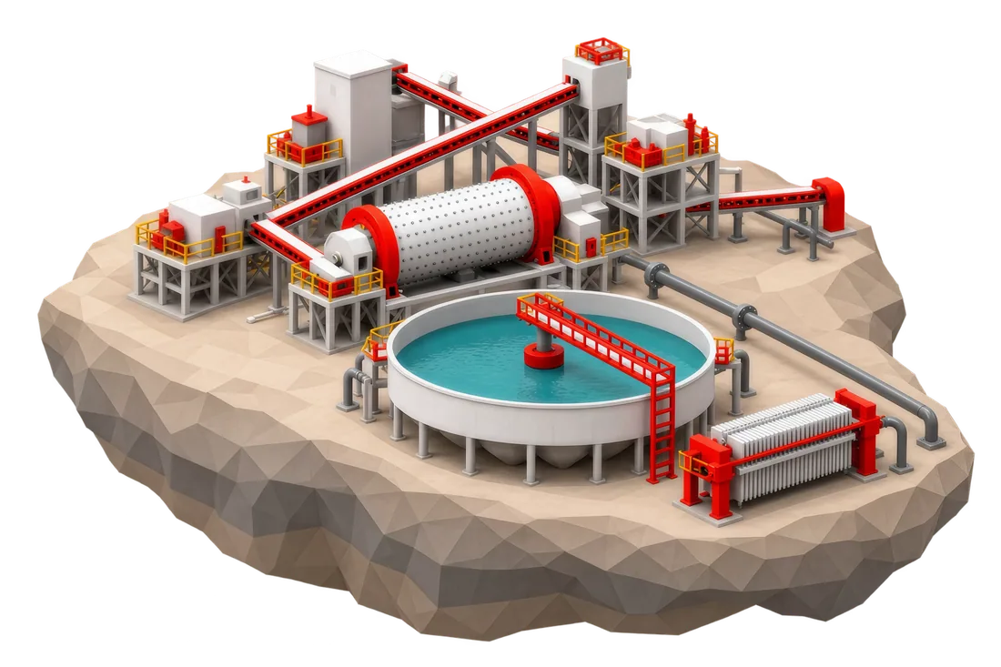 Ilustración de Processing Plant