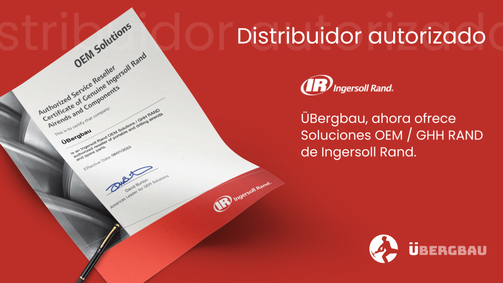 ÜBergbau e Ingersoll Rand se Asocian para Ampliar Oportunidades de Oferta a Nuestros Clientes