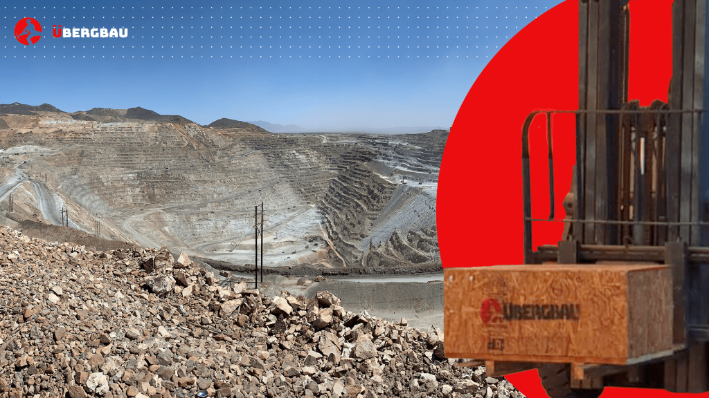 Entrega ÜBergbau repuestos de bronce para Grupo México