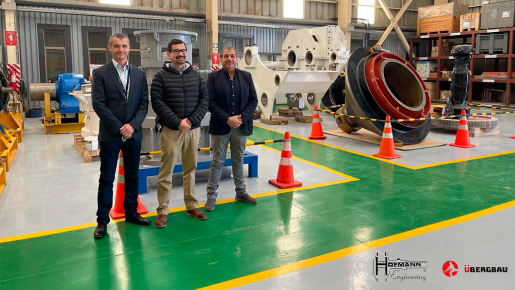 ÜBergbau establece nueva alianza comercial con Hofmann Engineering