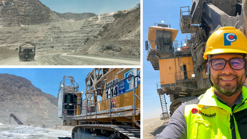 ÜBergbau fortalece relaciones comerciales y soluciones en la visita a la mina Peña Colorada