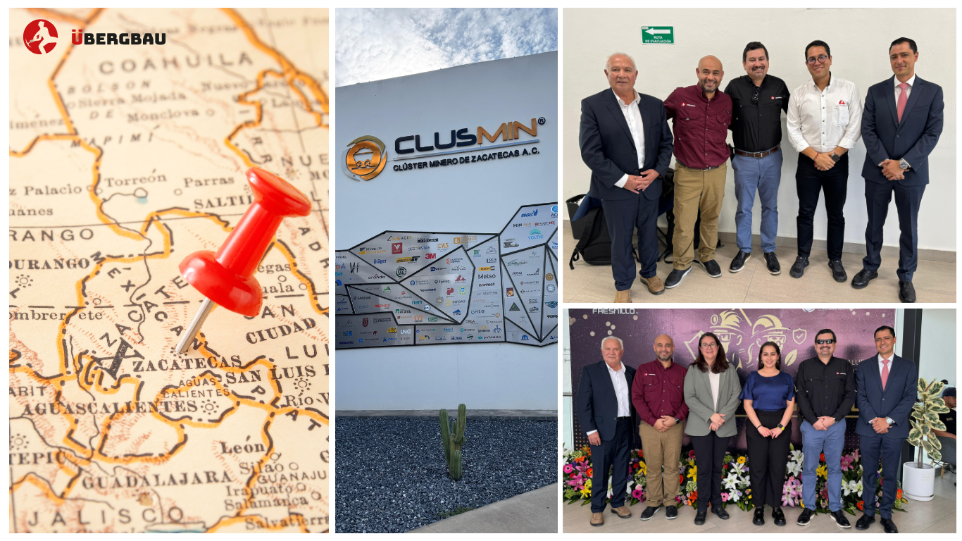ÜBergbau fortalece su presencia en Zacatecas: una visita estratégica que marca el inicio de grandes proyectos