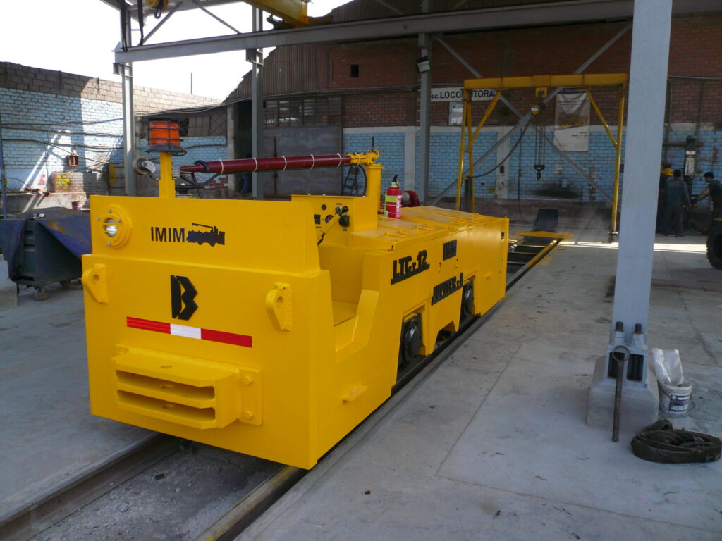 Locomotoras para minería subterránea