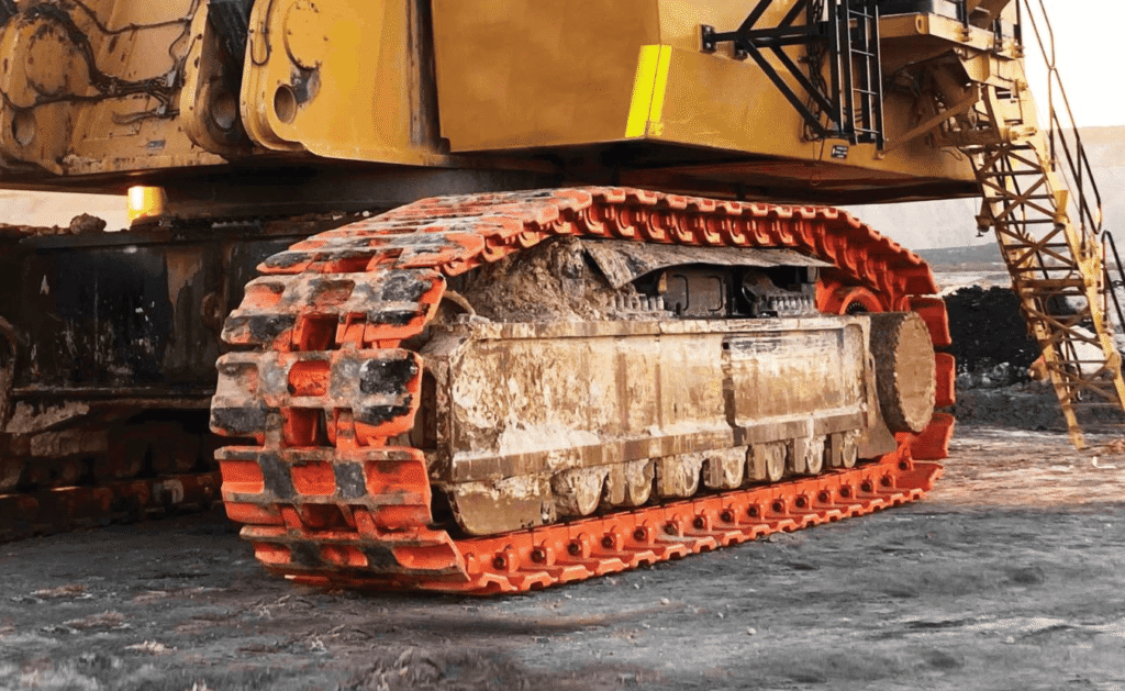 Trenes de rodado para palas